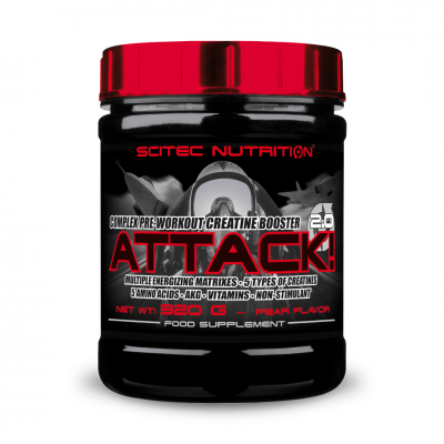 Scitec Nutrition Attack! 2.0 320 g Pear Scitec Nutrition Attack! 2.0 320 g Pear