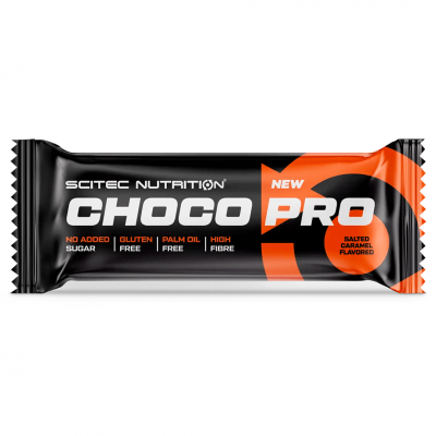 Scitec Nutrition Choco Pro Bar 50 g Salted Caramel Scitec Nutrition Choco Pro Bar 50 g Salted Caramel