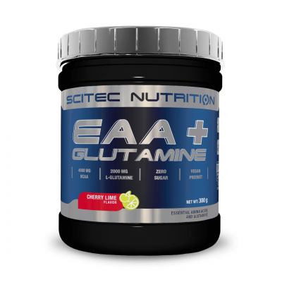 Scitec Nutrition EAA + Glutamine 300 g Cherry Lime Scitec Nutrition EAA + Glutamine 300 g Cherry Lime