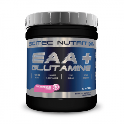 Scitec Nutrition EAA + Glutamine 300 g Pink Lemonade Scitec Nutrition EAA + Glutamine 300 g Pink Lemonade