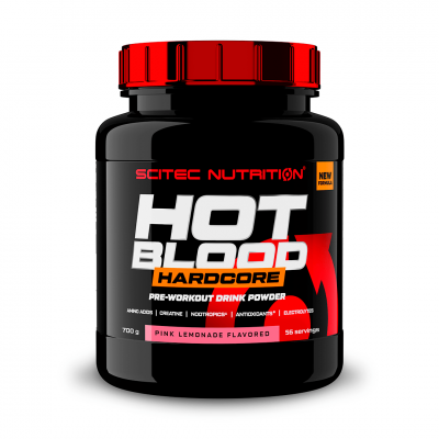 Scitec Nutrition Hot Blood Hardcore 700 g Pink Lemonade Scitec Nutrition Hot Blood Hardcore 700 g Pink Lemonade