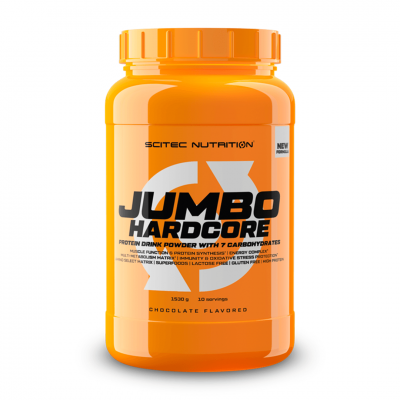 Scitec Nutrition Jumbo Hardcore! 1.53 kg Chocolate Scitec Nutrition Jumbo Hardcore! 1.53 kg Chocolate