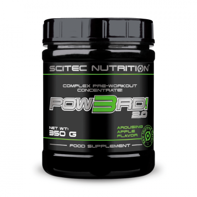 Scitec Nutrition Pow3rd! 2.0 350 g Arousing Apple Scitec Nutrition Pow3rd! 2.0 350 g Arousing Apple