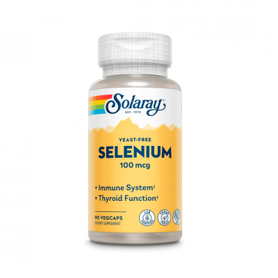 Solaray Selenium 100 mcg Yeast-Free 90 caps Solaray Selenium 100 mcg Yeast-Free 90 caps