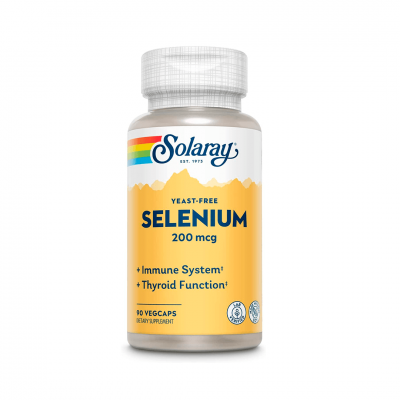 Solaray Selenium 200 mcg Yeast-Free 90 caps Solaray Selenium 200 mcg Yeast-Free 90 caps