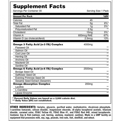 Animal Omega 30 packs Animal Omega 30 packs